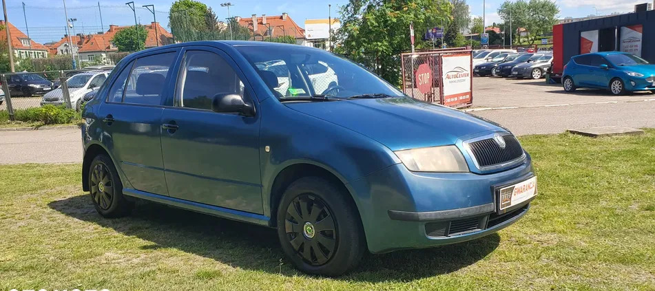 warmińsko-mazurskie Skoda Fabia cena 5400 przebieg: 196245, rok produkcji 2003 z Zabłudów